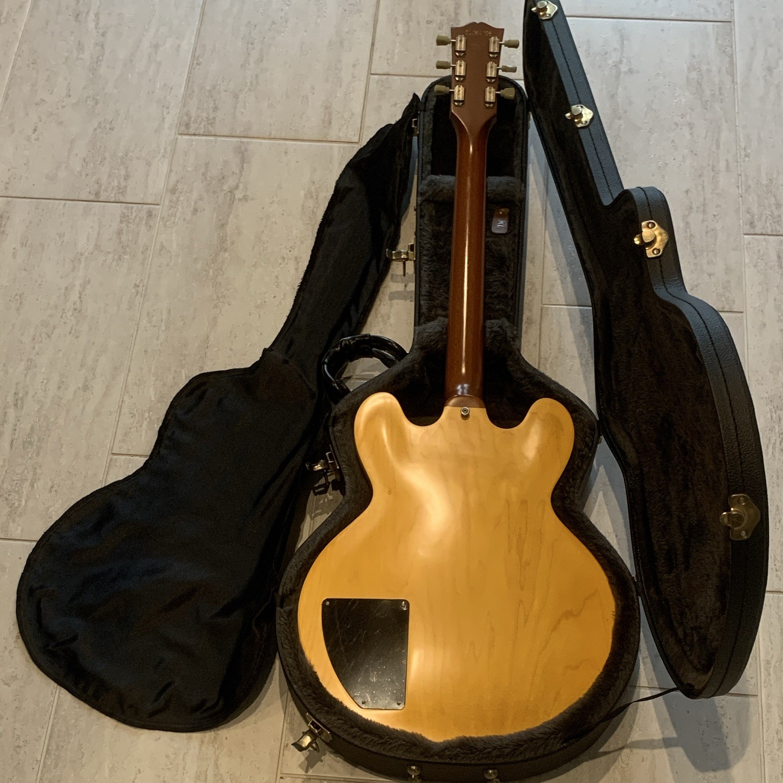 GIBSON ES-333 TIME CAPSULE – MINT/UNPLAYED – RARE QUILT TOP – BLONDE
