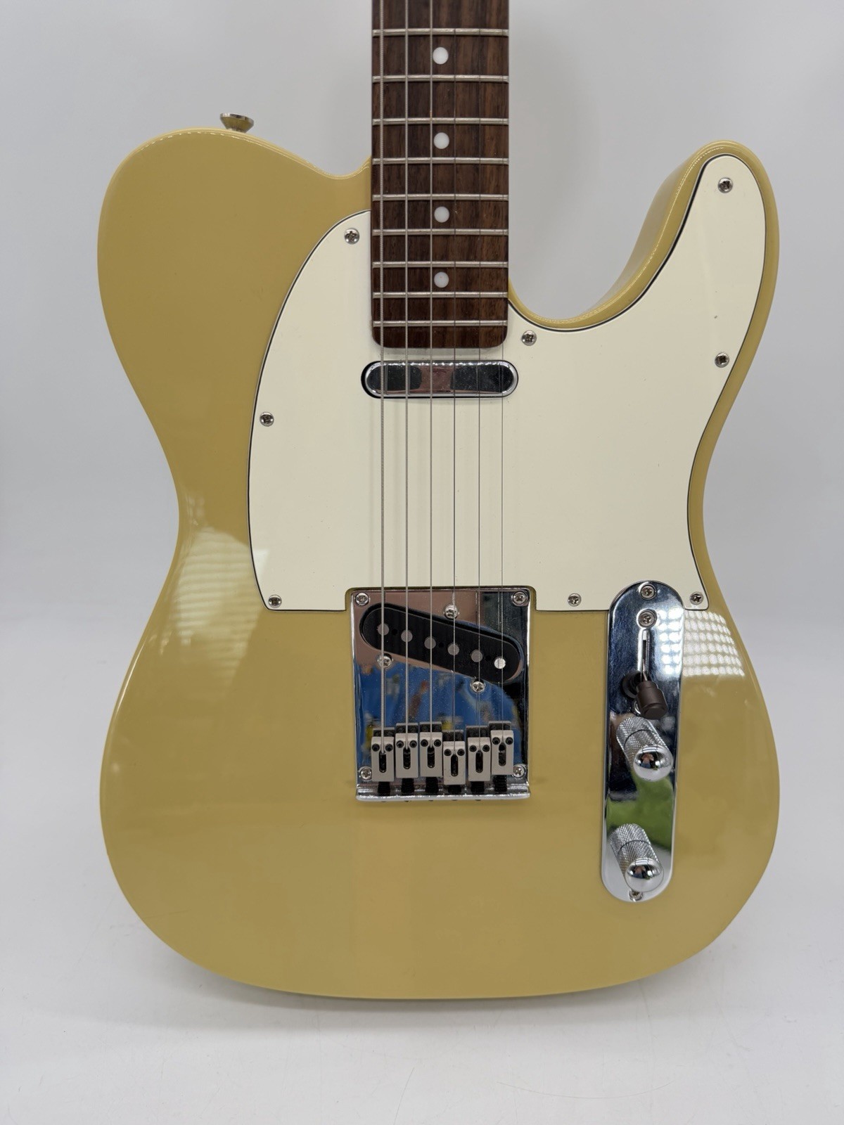 2005 Squier by Fender Standard Telecaster Vintage Blonde S/N IC050724229 RARE