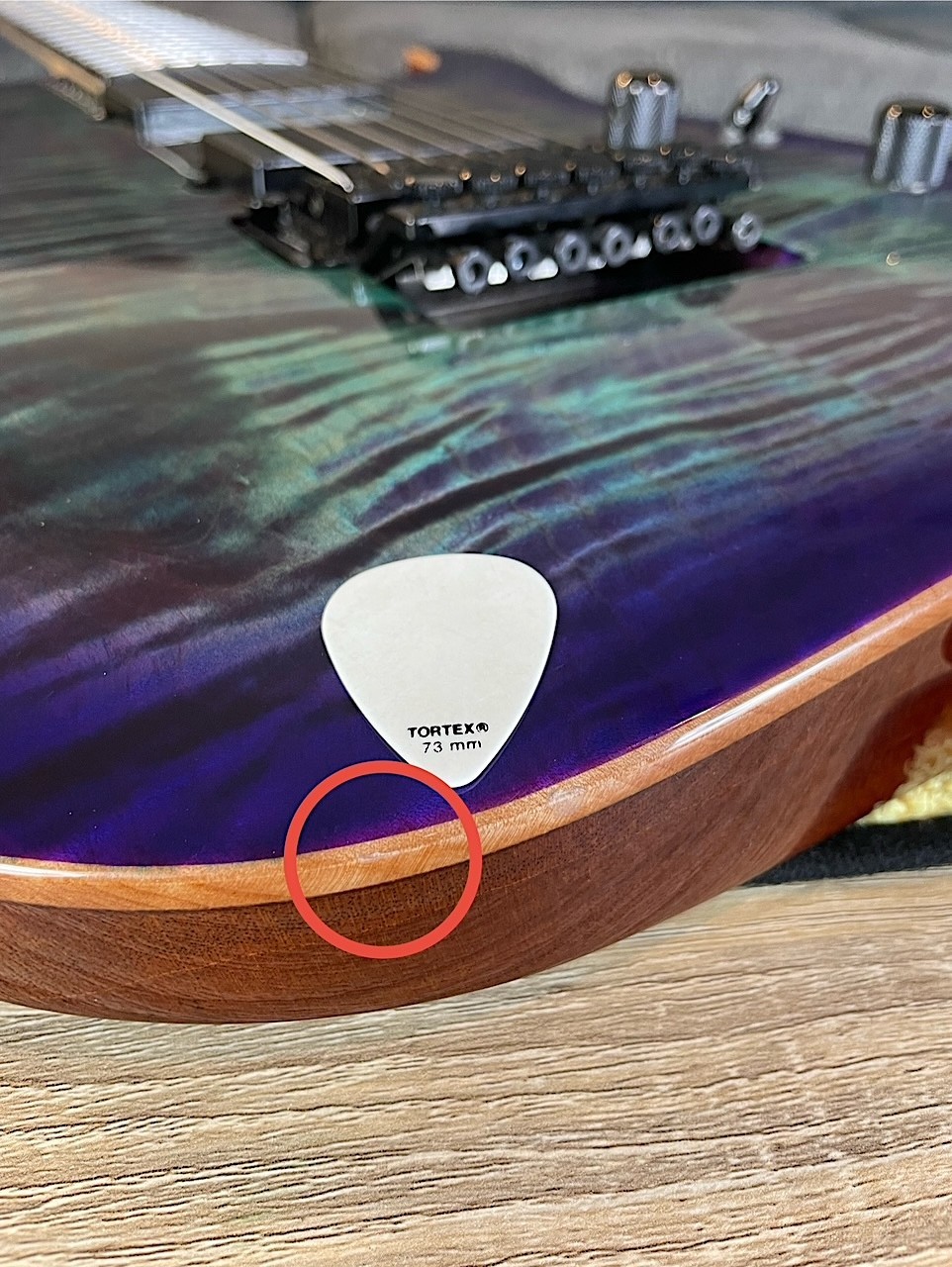 2023 ESP USA M-7 FR Purple Haze Sunburst