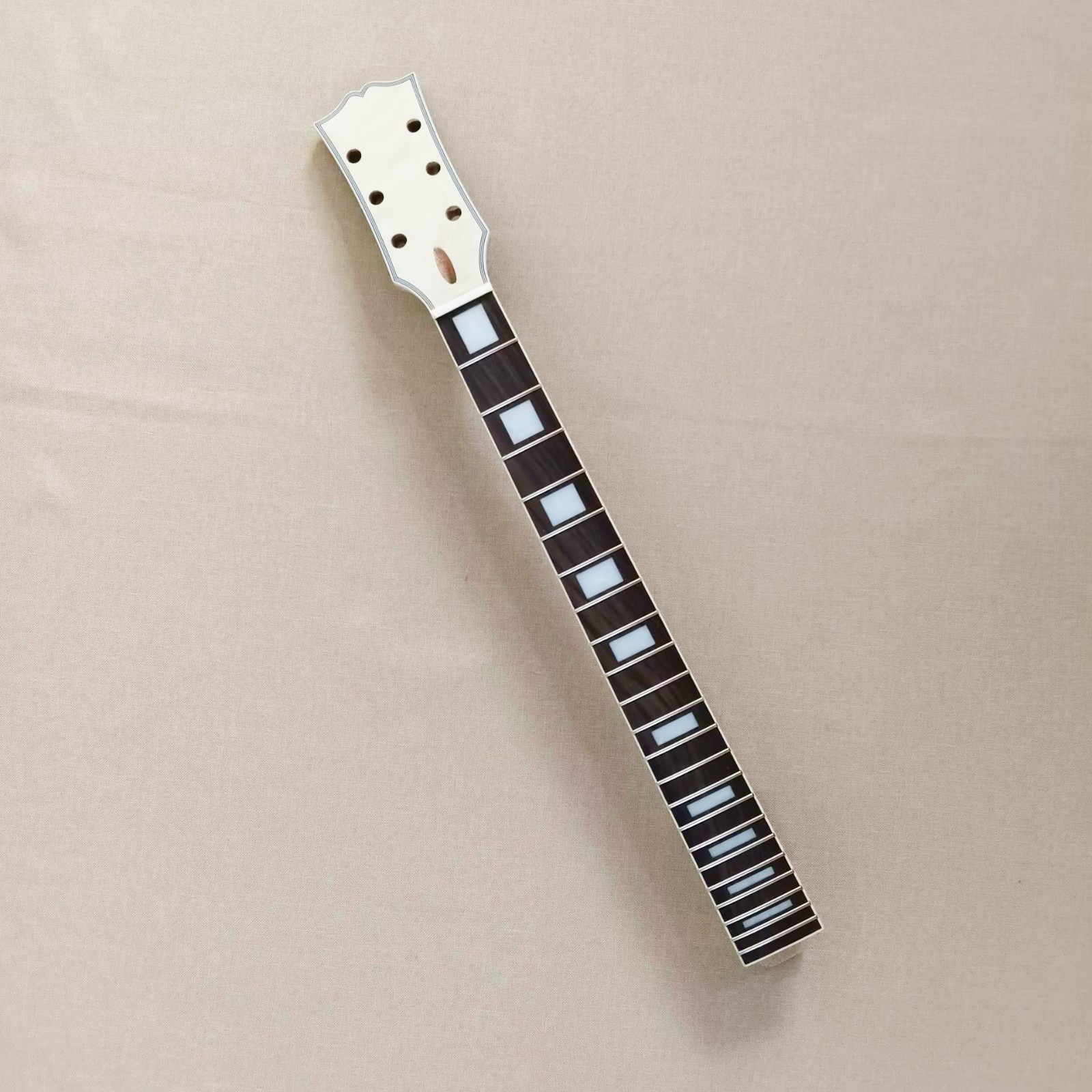 DIY Electric Guitar Kit gold parts Rosewood Fretboard Quilted Top Mahogany Body