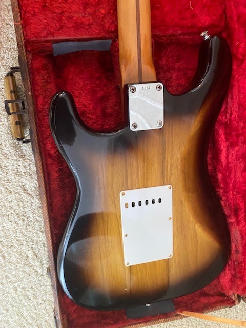 1954 Fender Stratocaster with Original Case – Rare!