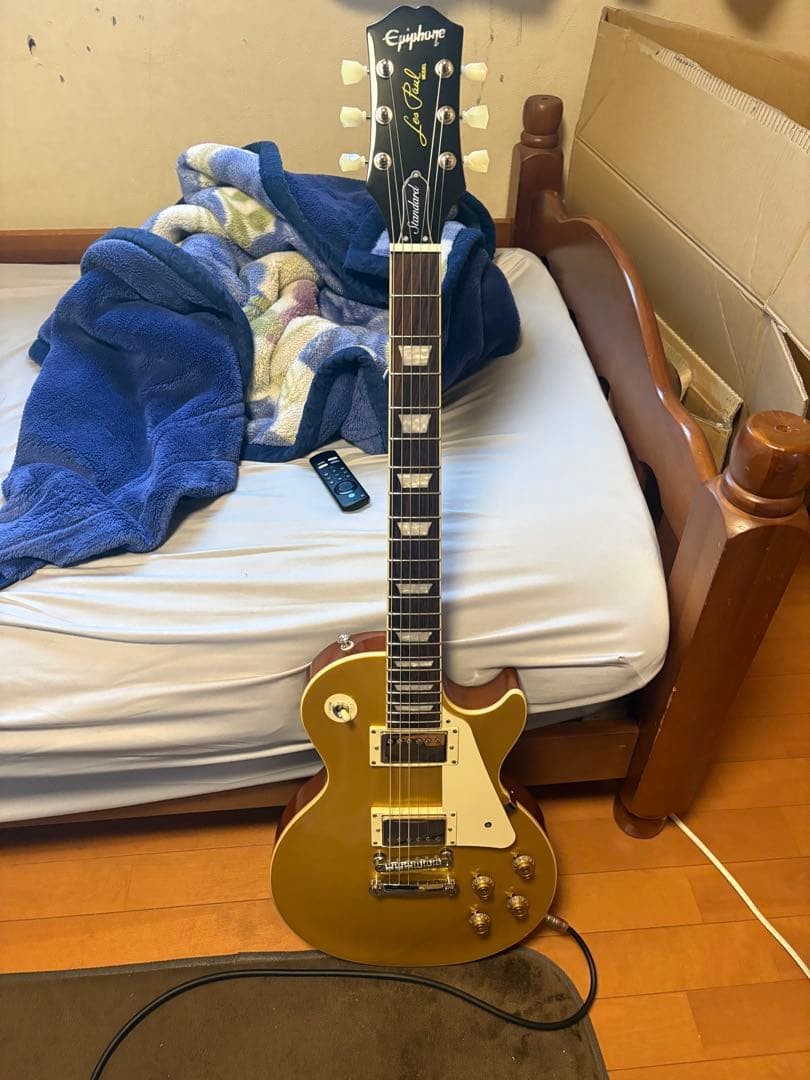 Epiphone Les Paul Standard Gold Top #QY6G4O