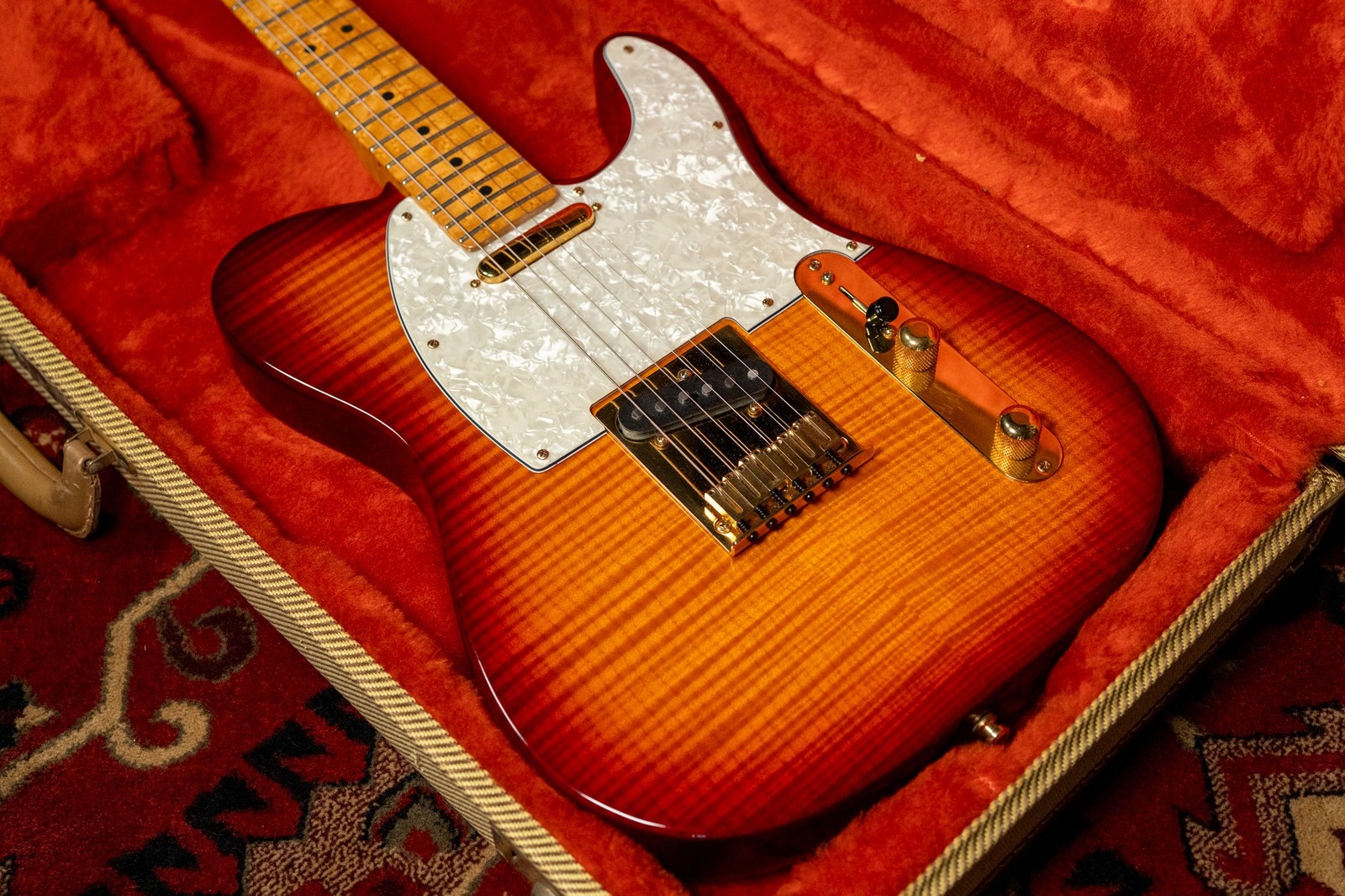 1993 Fender Custom Shop Telecaster Flame Top #24 Of 50 John Cruz w/HSC
