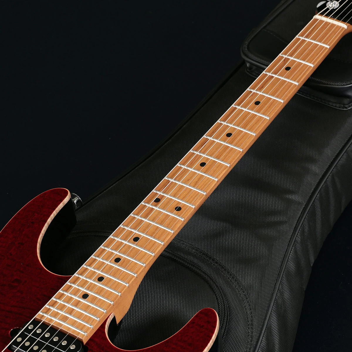 Suhr / Modern Plus Chili Pepper Red Roasted Maple 3.57Kg Surgitators