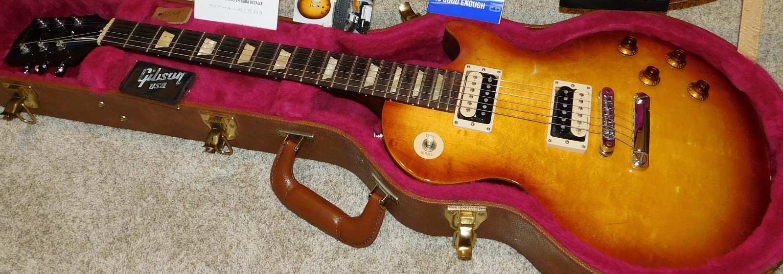 Gibson Les Paul Studio Deluxe III Electric Guitar 2015 Honey Burst