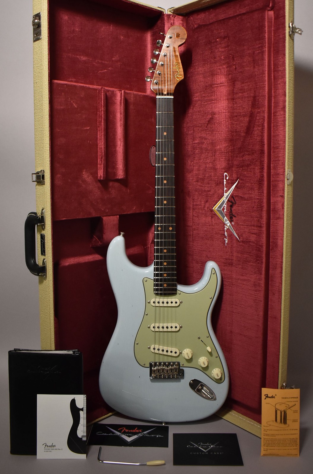 2024 Fender Custom Shop GT11 Stratocaster Journeyman Relic Sonic Blue w/OHSC