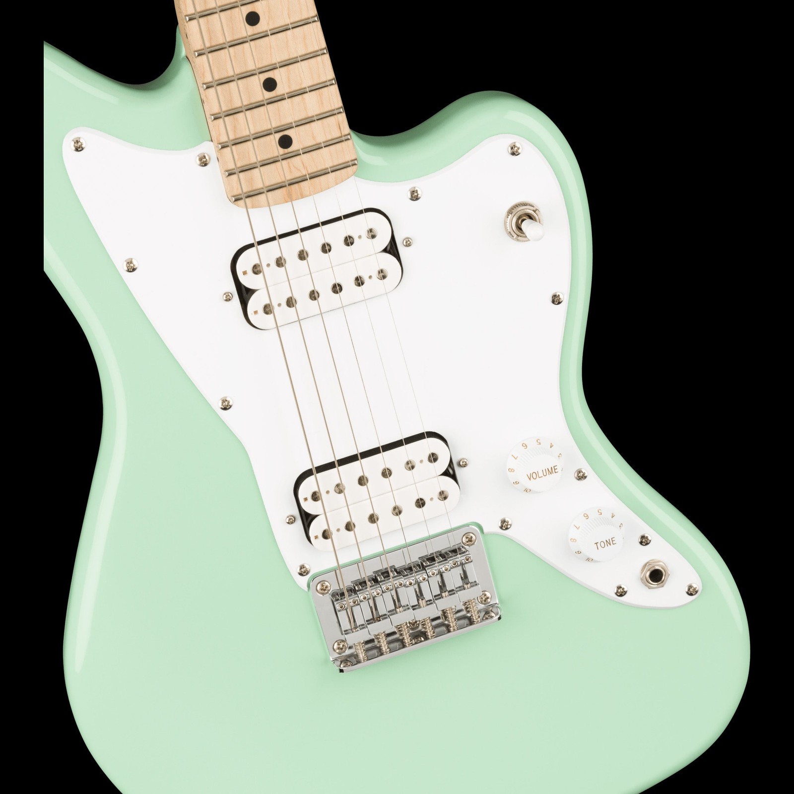 Squier Mini Jazzmaster HH Surf Green Electric Guitar