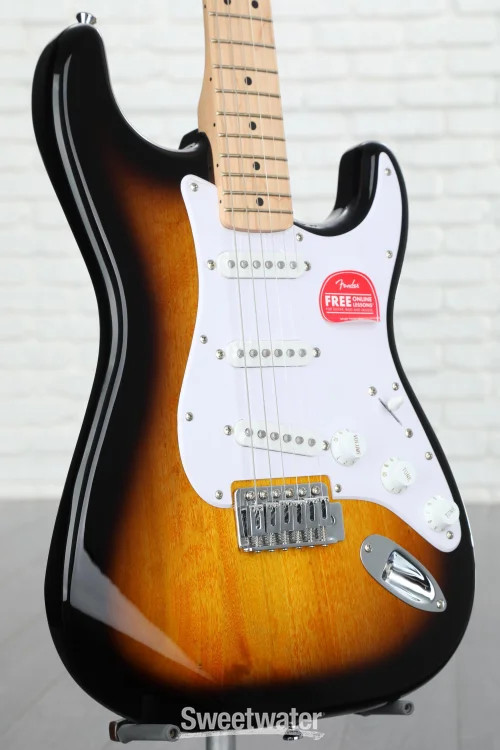 Squier Sonic Stratocaster Electric Guitar – 2-color Sunburst