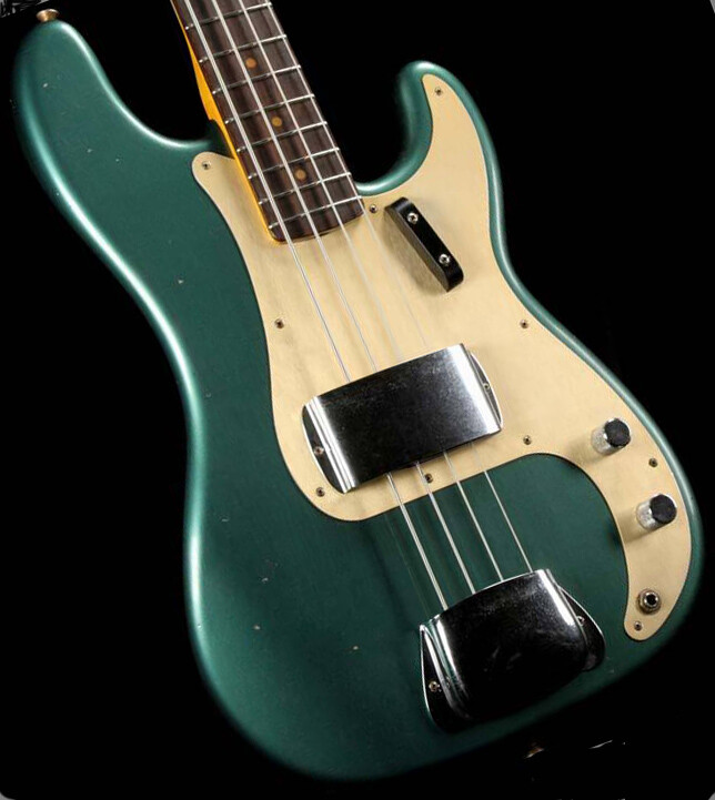 P bass Body NITRO RELIC Sherwood Green ALDER WOOD PLACE YOUR ORDER JVGuitars