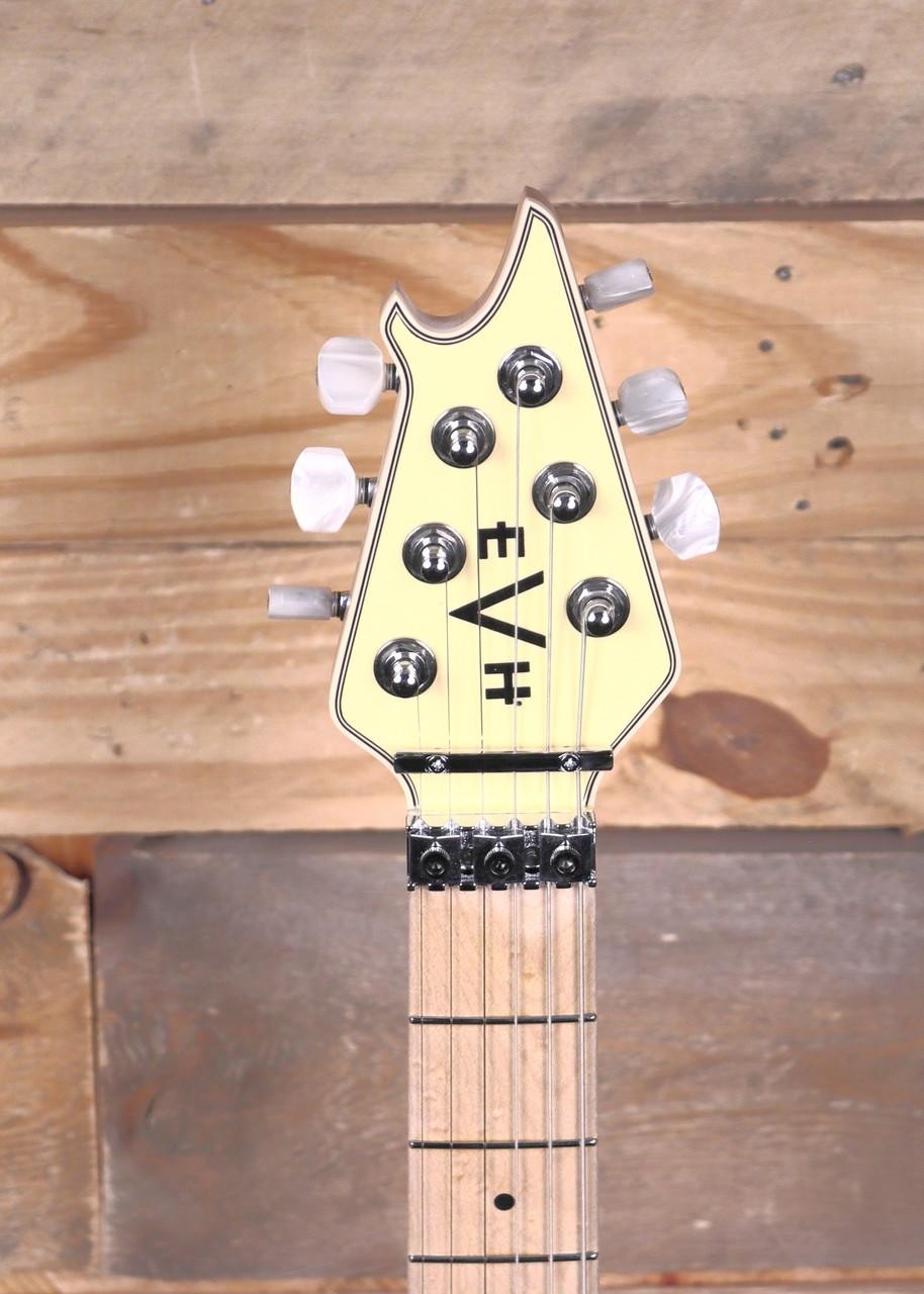 EVH Wolfgang USA Left-Hand Electric Guitar Vintage White w/ Case