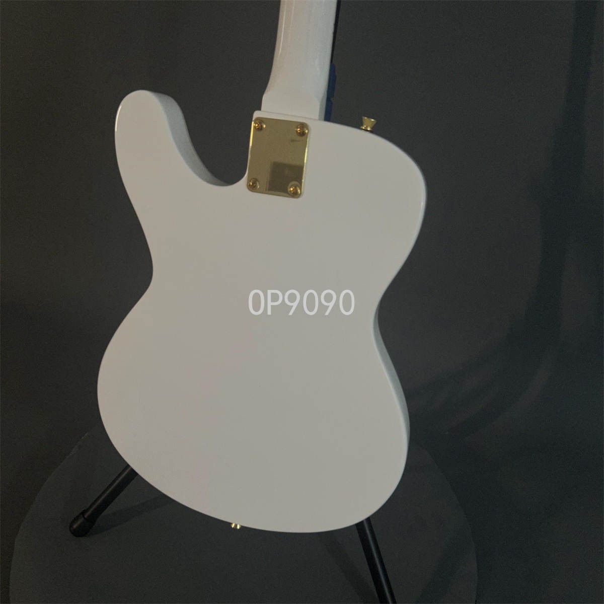 Hot White Color Electric Guitars Gold Hardware Solid Body White Pearls Pickguard