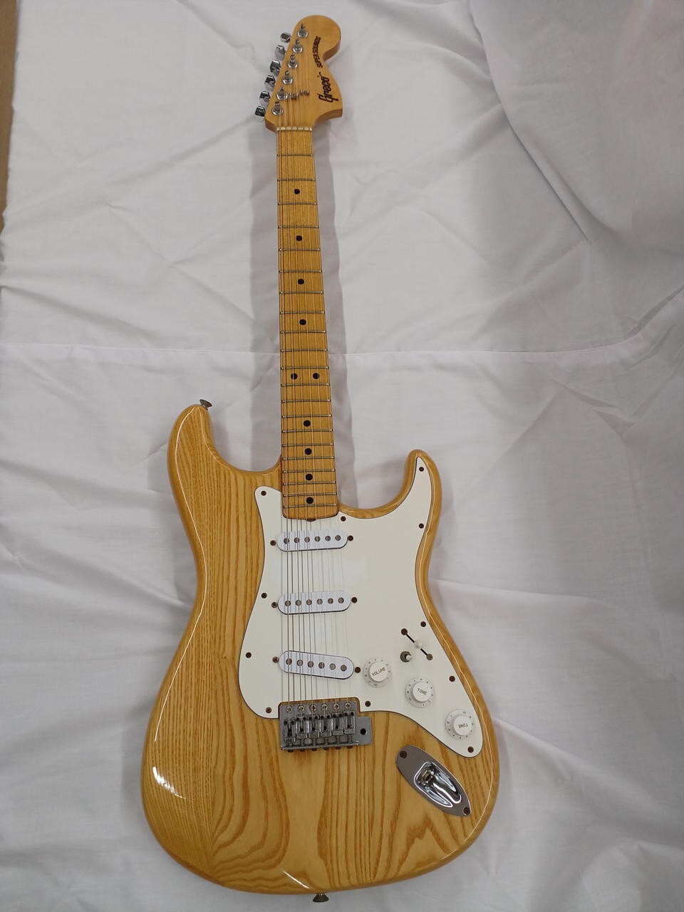 [Greco] SE600 Natural Made in Japan 1976 Vintage ST Type Solid Electric Guitar