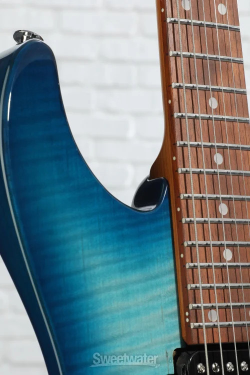 Ibanez Standard AZ24S1F Electric Guitar – Transparent Turquoise Burst