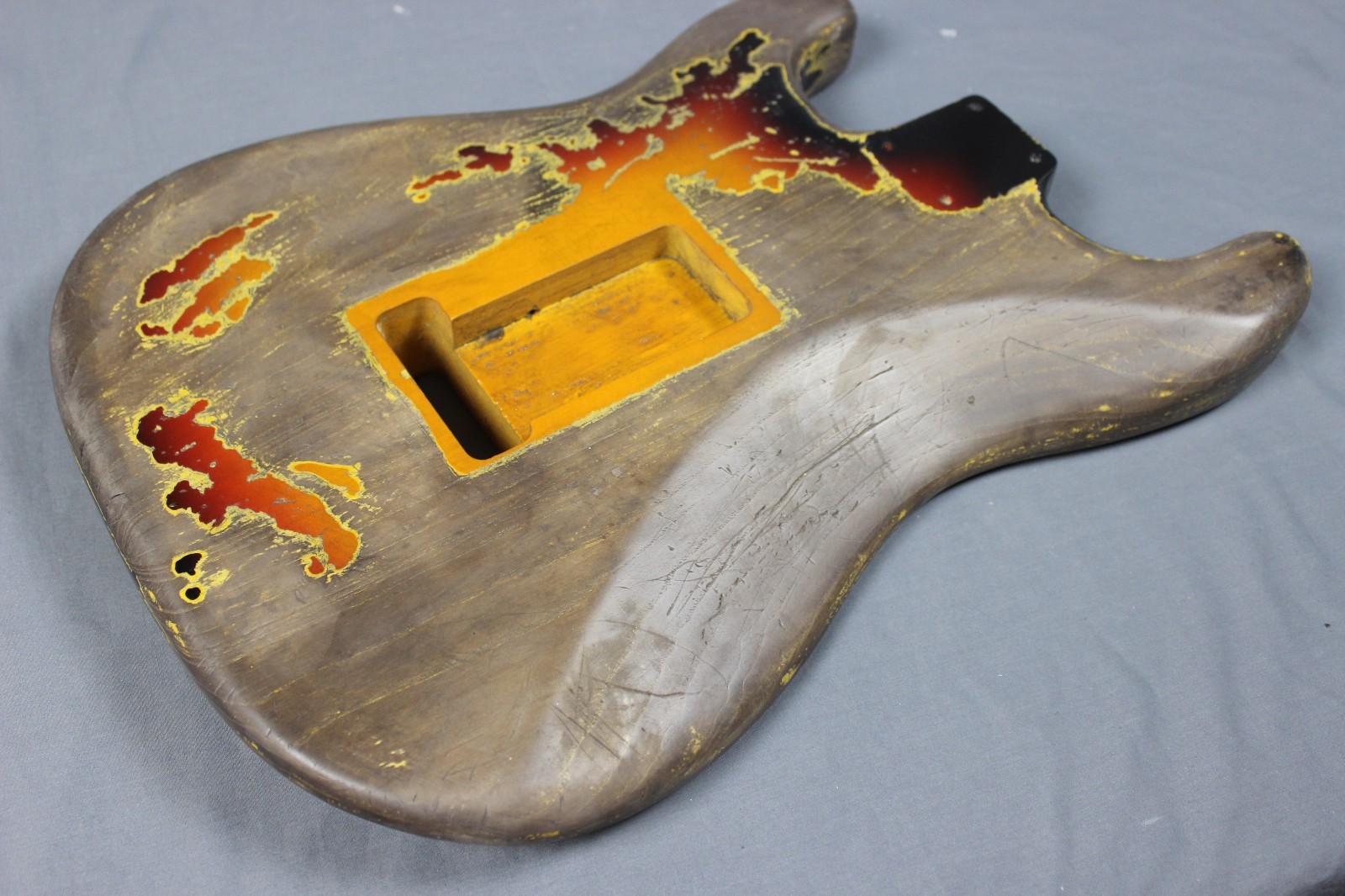 MJT Official Custom Order Vintage Aged Nitro Finish Guitar Body Mark Jenny VTS