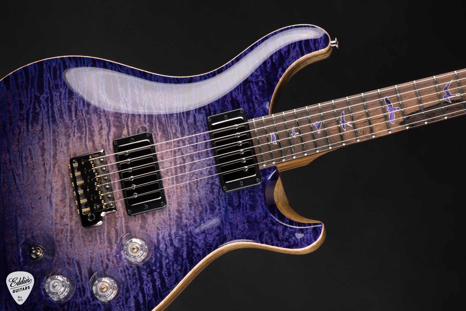 PRS Private Stock #11884 DGT (David Grissom Trem) – Purple Glow #403844