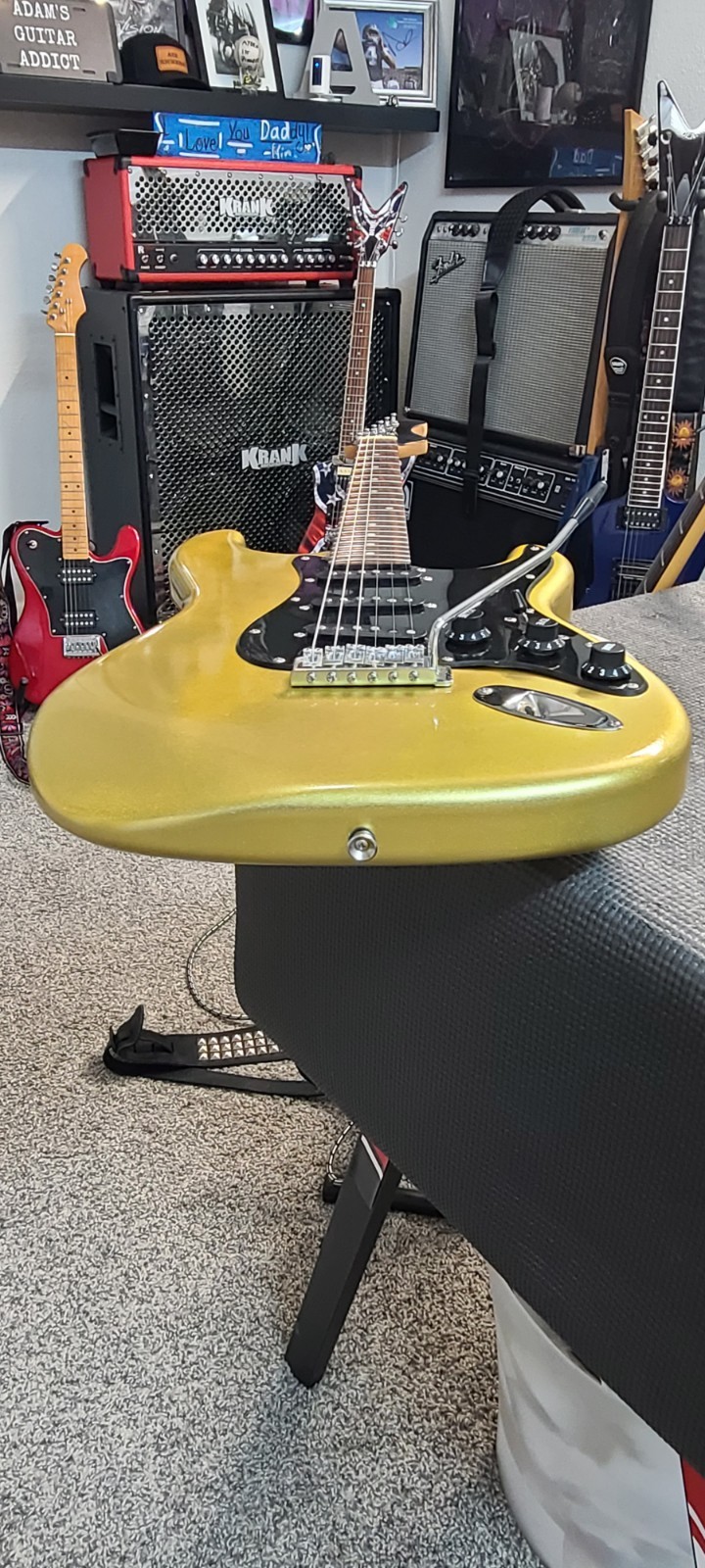 Stratocaster By AGA With Fender Custom Shop TX Pickups And Fender Chainsaw Case!