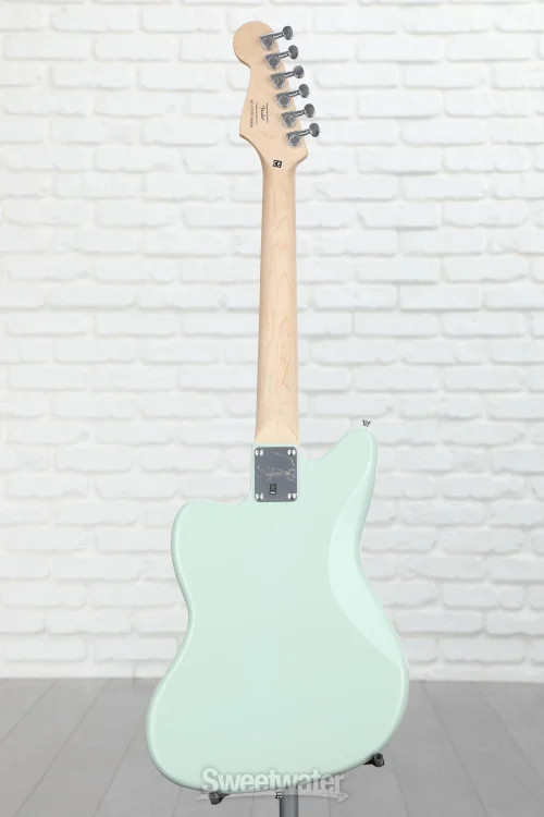 Squier Mini Jazzmaster HH Electric Guitar- Surf Green with Maple Fingerboard