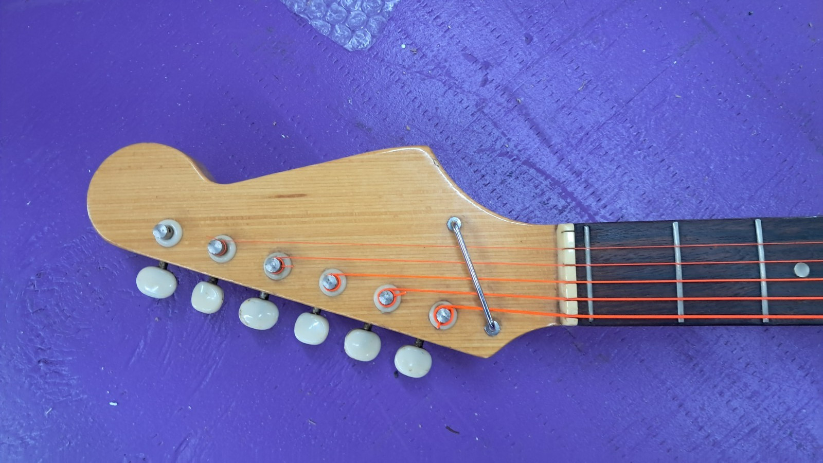 Teisco Tulip Sunburst 6-String Right-Handed Electric Guitar