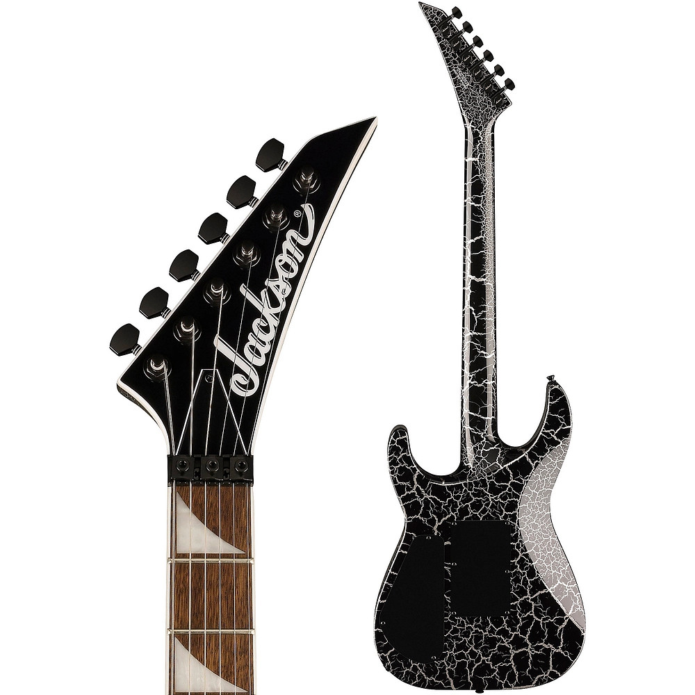 Jackson X Series Soloist SLX DX Electric Guitar Silver Mercury Crackle