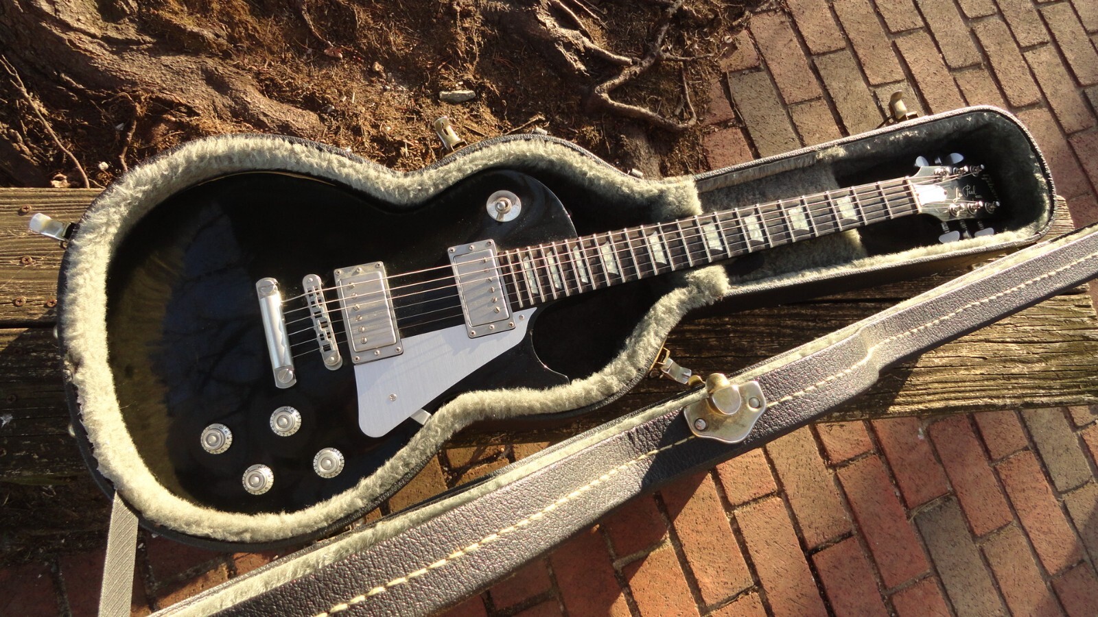 Gibson Les Paul Studio Limited Edition Platinum 2004 Ebony Black