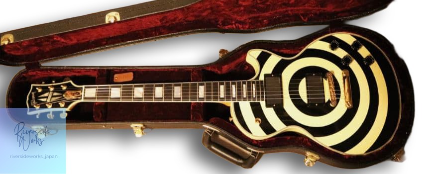 Ultra Rare Gibson Custom Shop Zakk Wylde Bullseye Signed