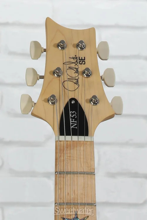 PRS SE NF 53 Electric Guitar – White Doghair