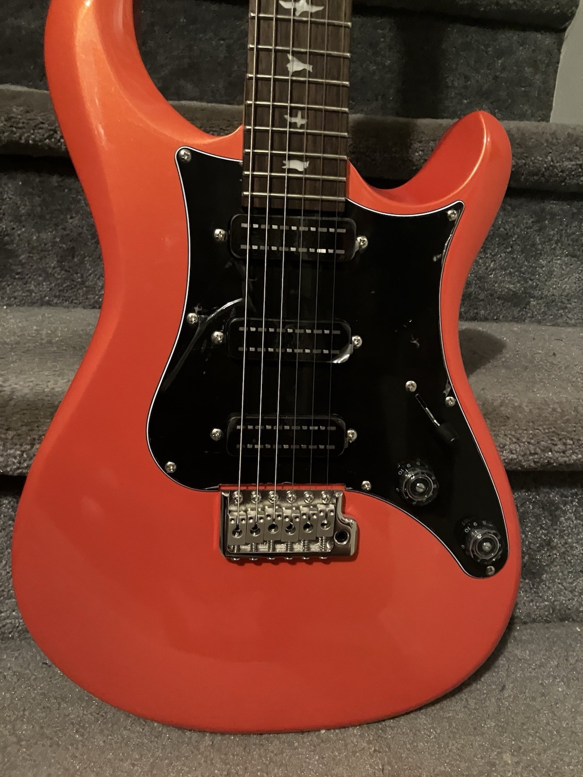 PRS Paul Reed Smith SE NF3 Metallic Orange rosewood + OSC