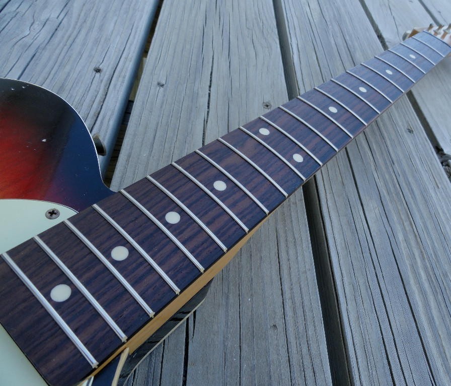 MJT Official Custom Order Aged Bound Ash Body USACG Neck & Hardware Mark Jenny