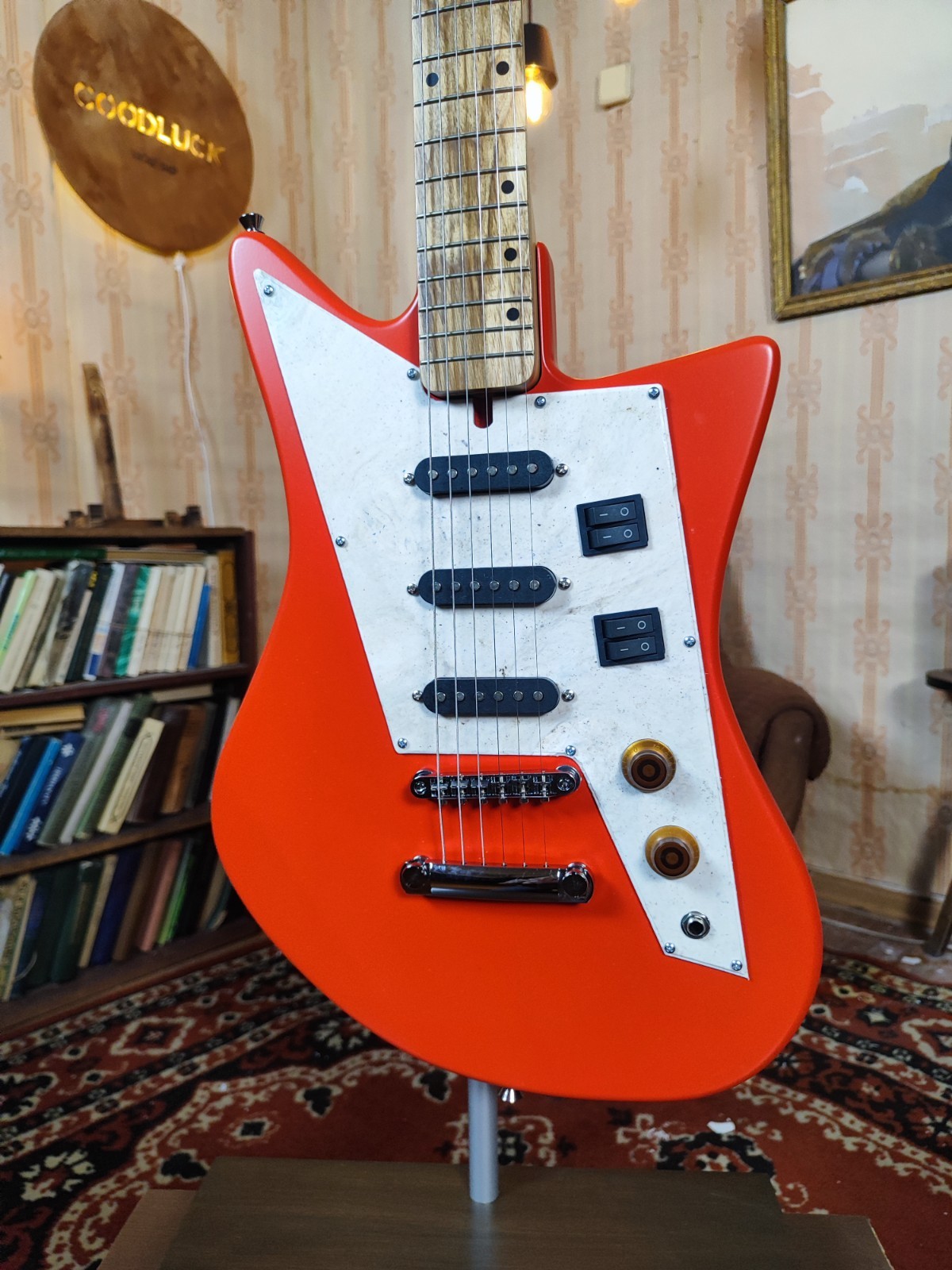 Odessa Offset Electric Guitar Rare Vintage Retro Eastern Europe Jazz Style