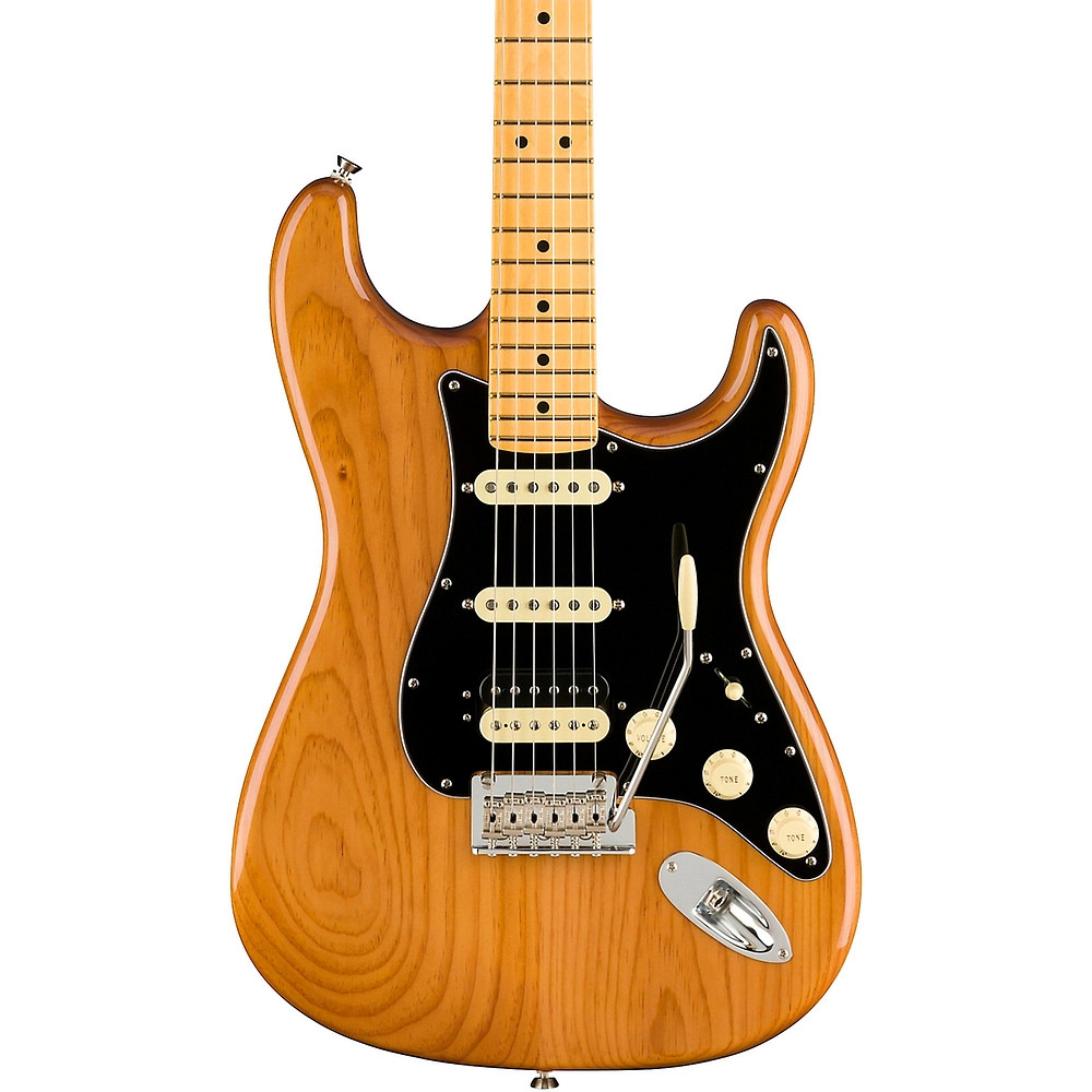 Fender American Professional II Roasted Pine Stratocaster HSS Guitar Natural
