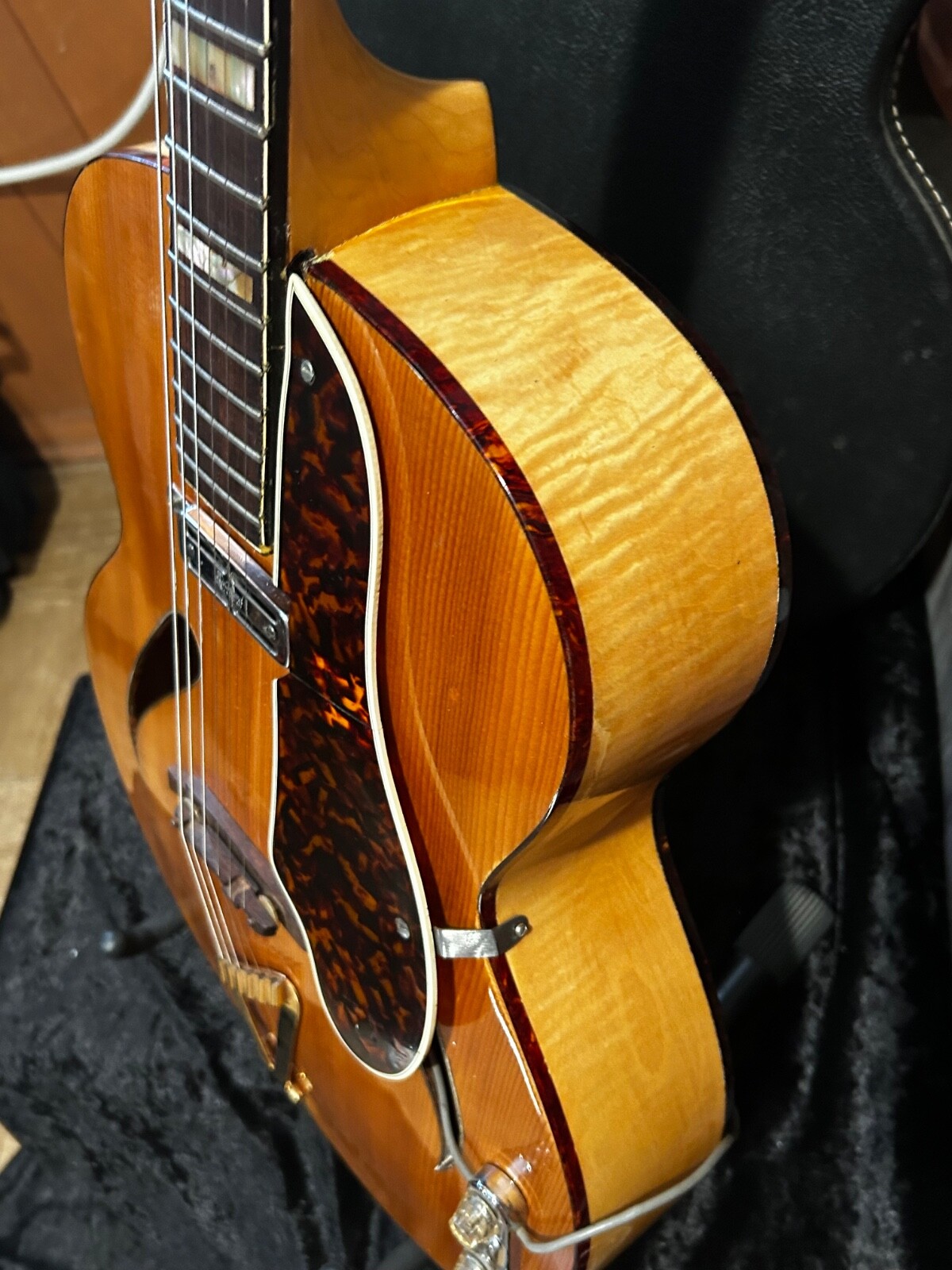 1943 Gretsch Synchromatic 160 Archtop Hollowbody Electric Guitar Blonde w/ Case