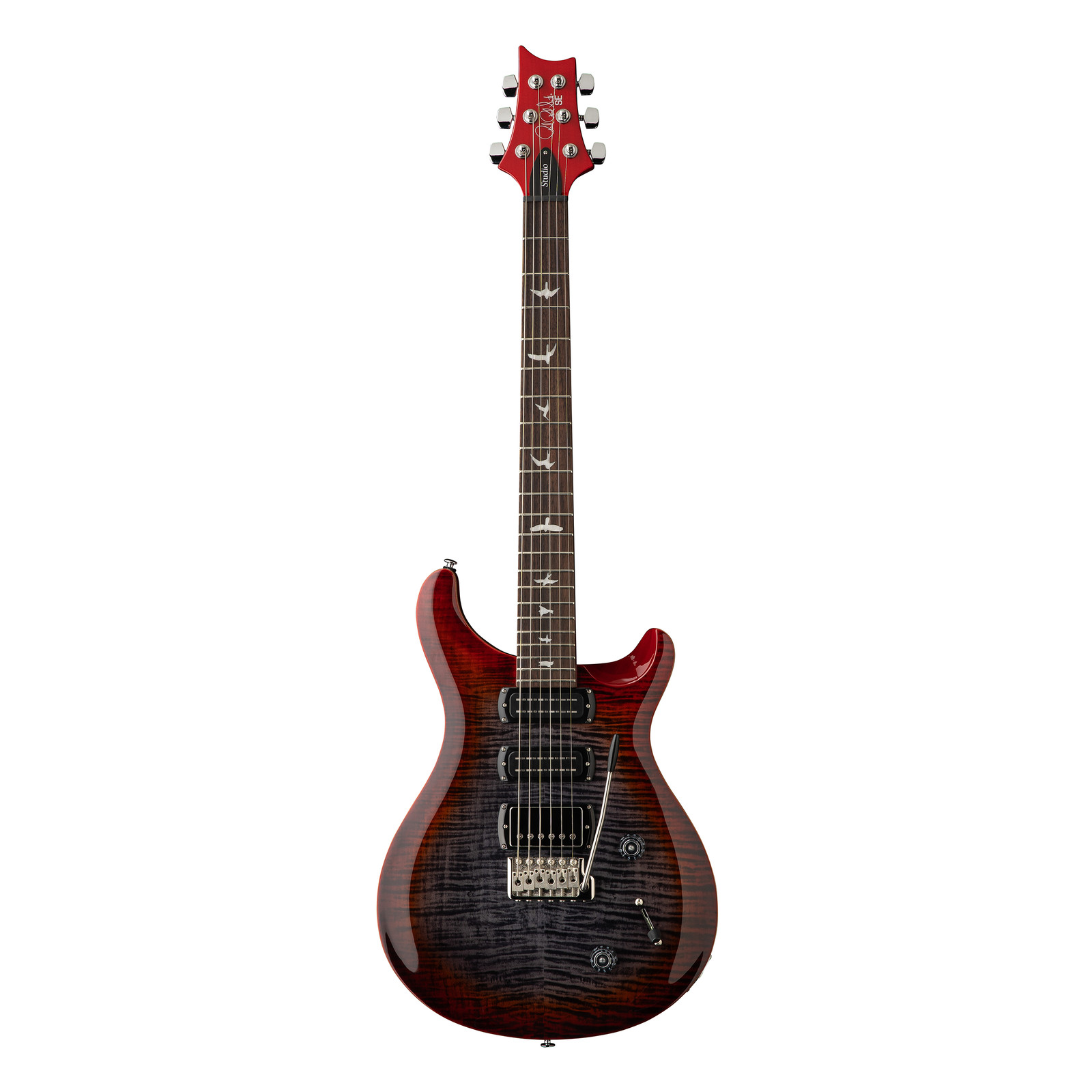PRS SE Studio Electric Guitar – Charcoal Cherry Burst – Open Box