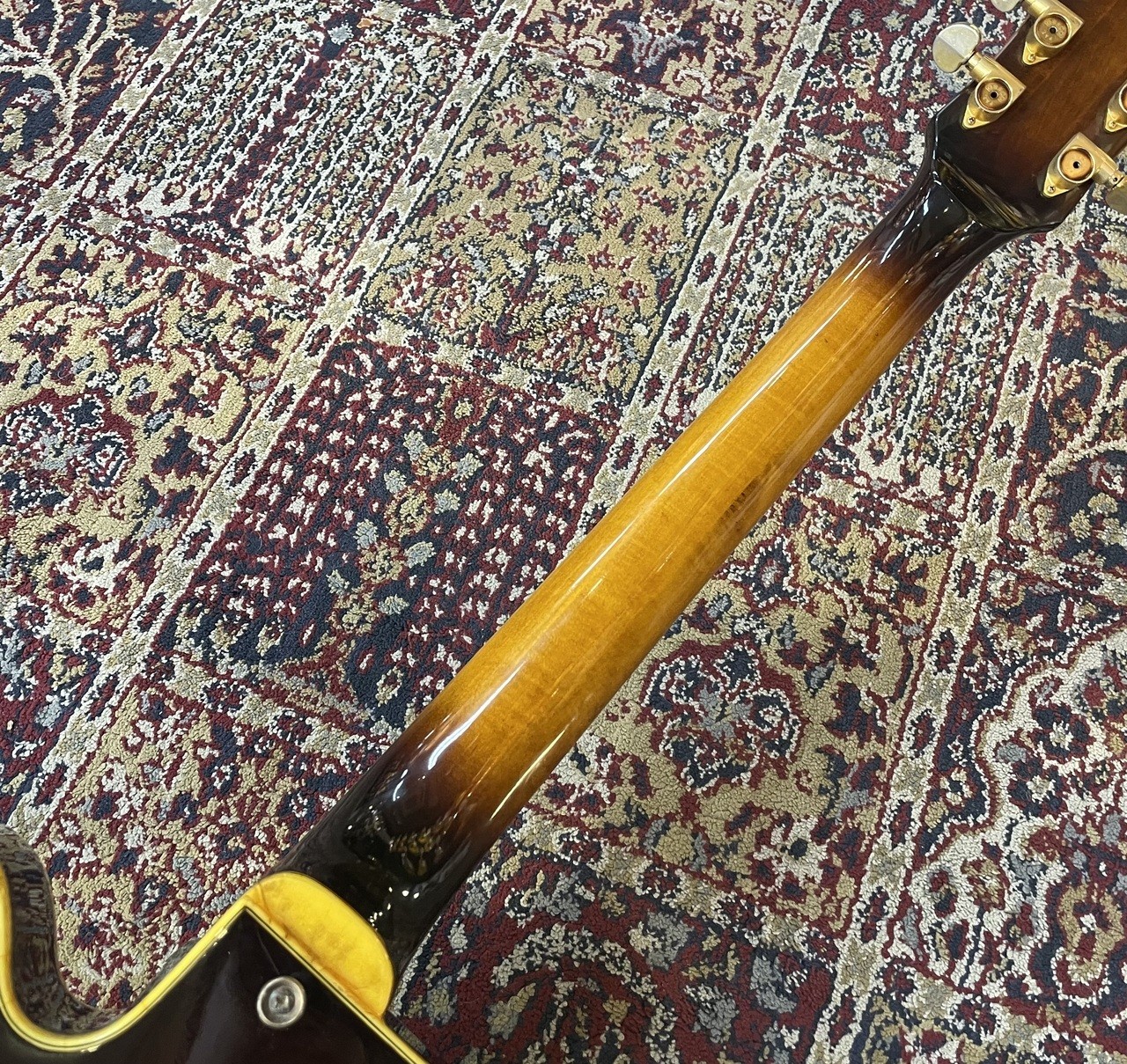 Greco SW-1200 Sunburst 1979 Vintage Full-Acoustic Archtop Gig Bag Used