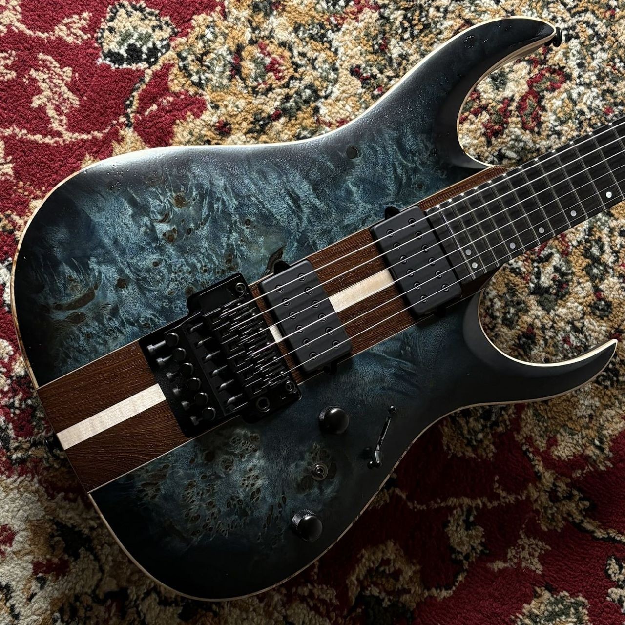 Ibanez RGA20P1PB Premium Multi-Laminate Top Electric Guitar