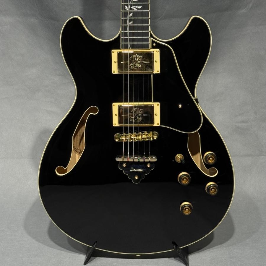 Ibanez AS93SP-BK Artcore Expressionist Black Semi-Hollow with gig bag