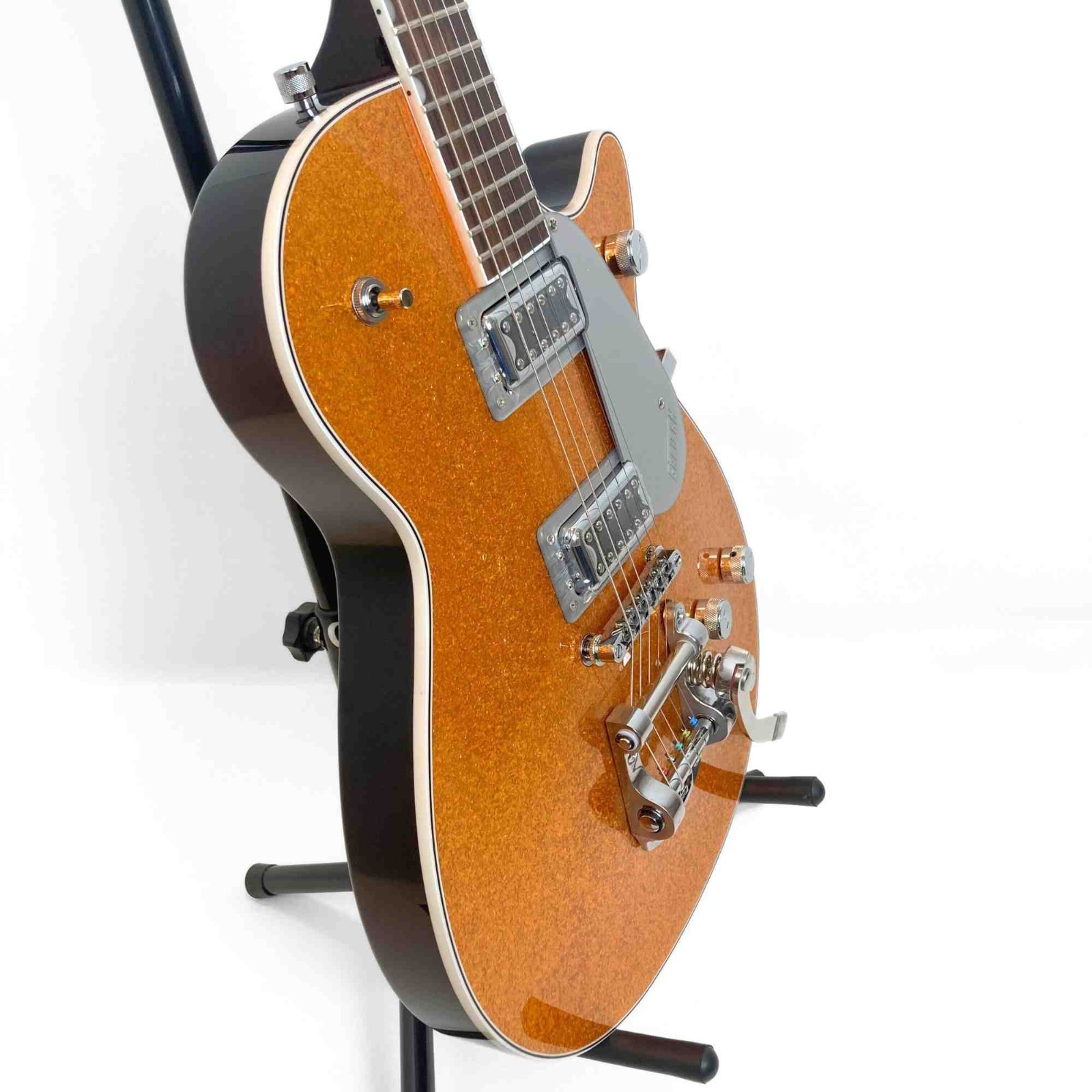 Gretsch G5230T Electromatic Sparkle Jet FT Single-Cut with Bigsby, Gold Sparkle