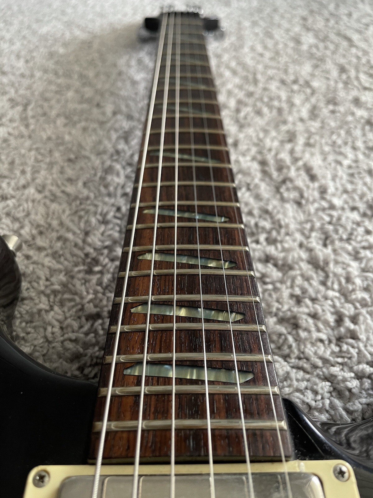 PRS SE Santana Signature 2001 MIK HH Black Carlos Paul Reed Smith Guitar
