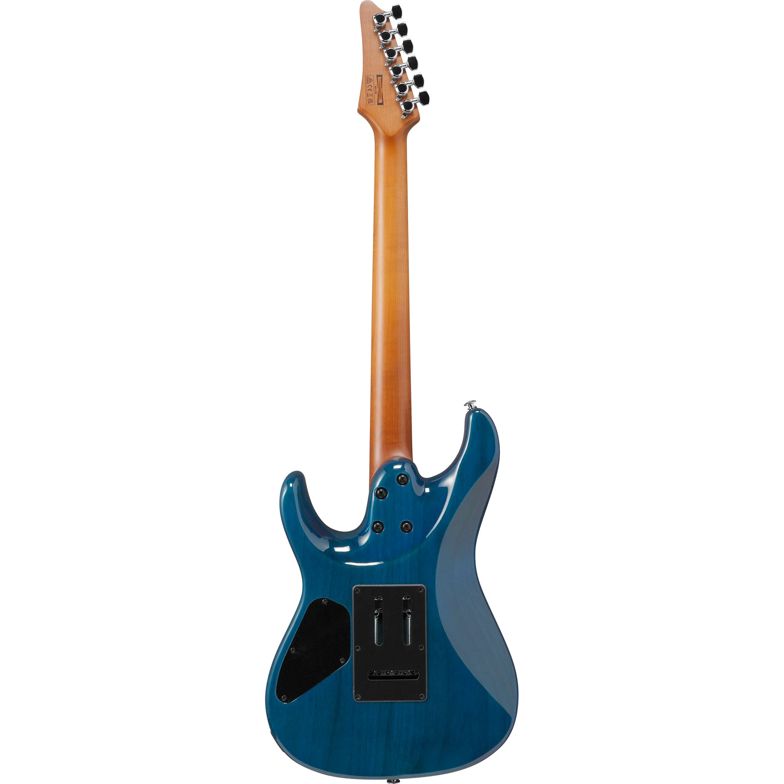 Ibanez AZ24S1F AZ Standard 6-String Electric Guitar -Transparent Turquoise Burst