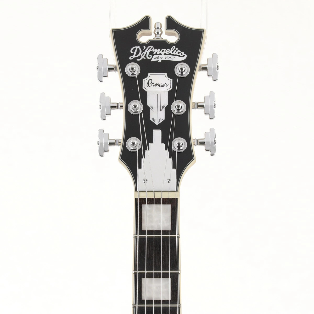 Used DANGELICO Premier Brighton Flake Electric Guitar Black