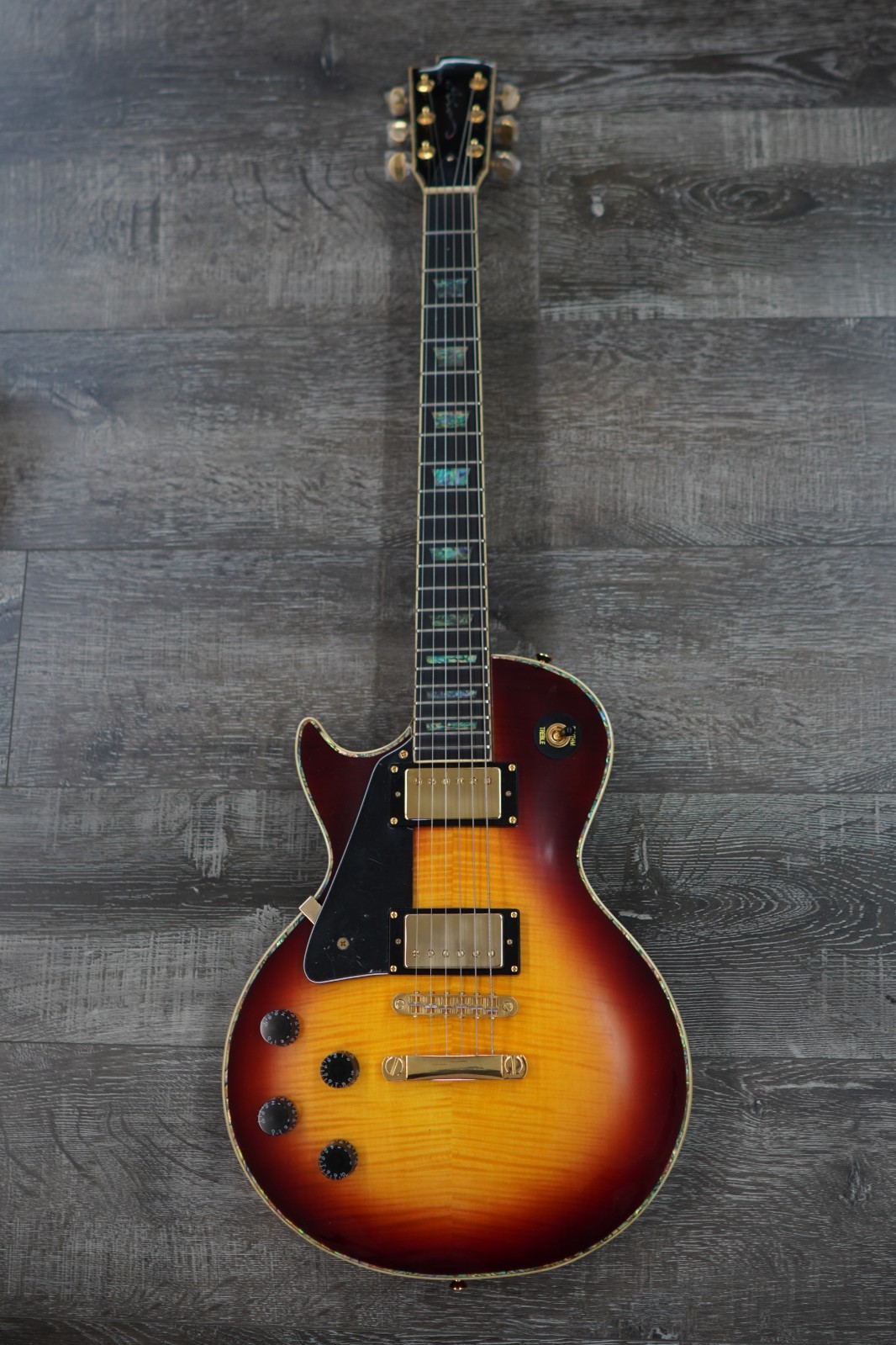 AIO SC77 Electric Guitar TSB left-handed