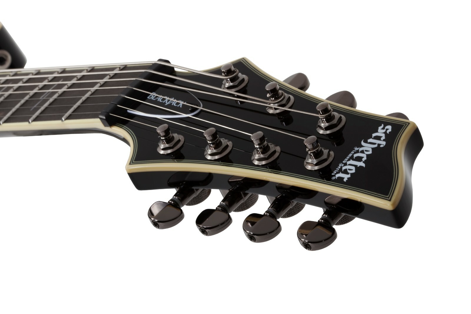Schecter C-7 Blackjack Gloss Black 7-String Electric Guitar + Free Gig Bag