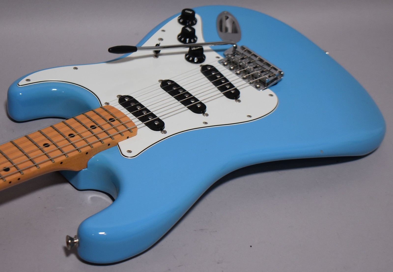 2023 Fender MIJ Limited International Color Maui Blue Stratocaster w/HSC