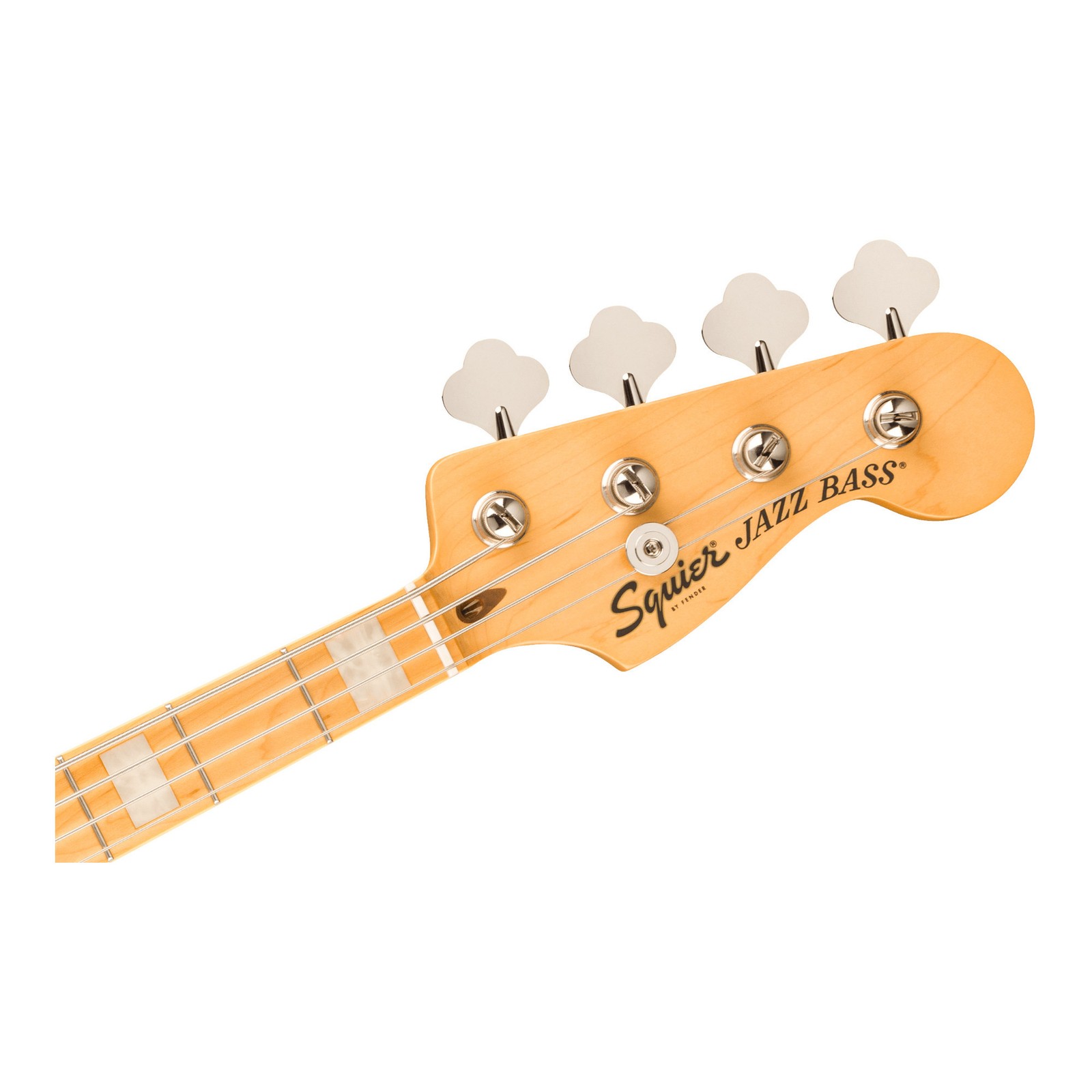 Squier Classic Vibe Active ’70s Jazz Bass Maple Neck and Black Pickguard (Mocha)