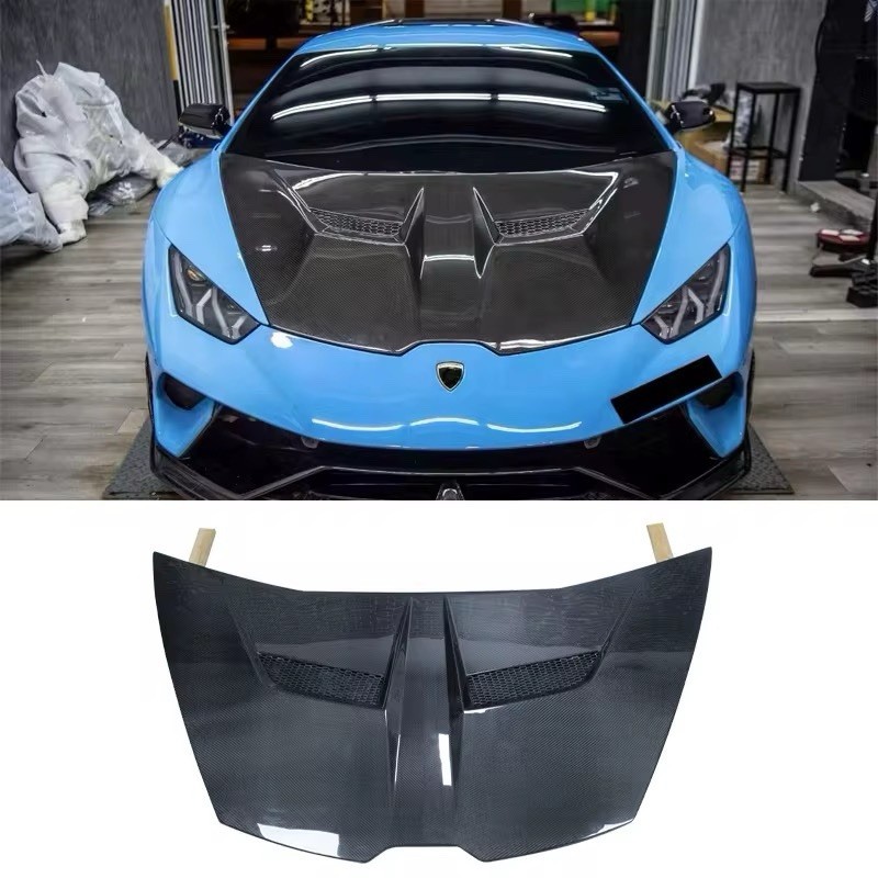 Carbon Fiber Aggressive Vented Hood 14-21 Lamborghini Huracan LP580/LP610/EVO