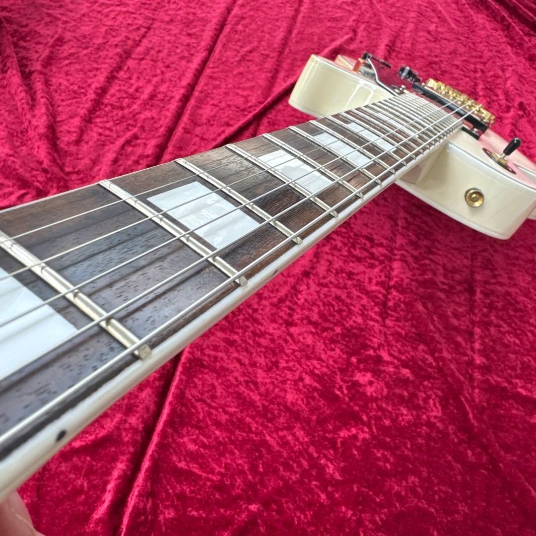 Maison Les Paul Custom LPC White Guitar