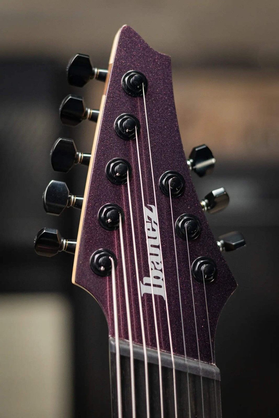Ibanez Alpha A528 Multi-Scale 8-String Electric Guitar – Coral Mirage with Gig B