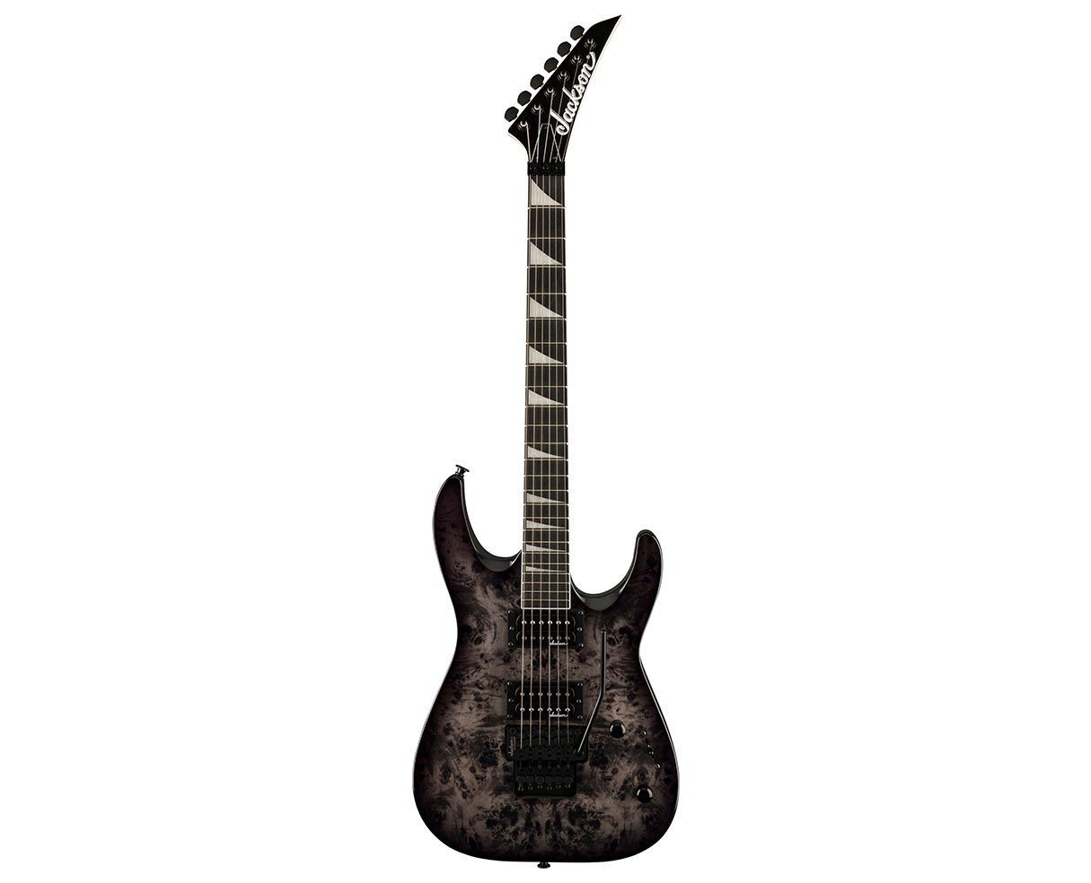 Used Jackson JS Series Dinky JS32 DKAP Electric Guitar – Trans Black Poplar