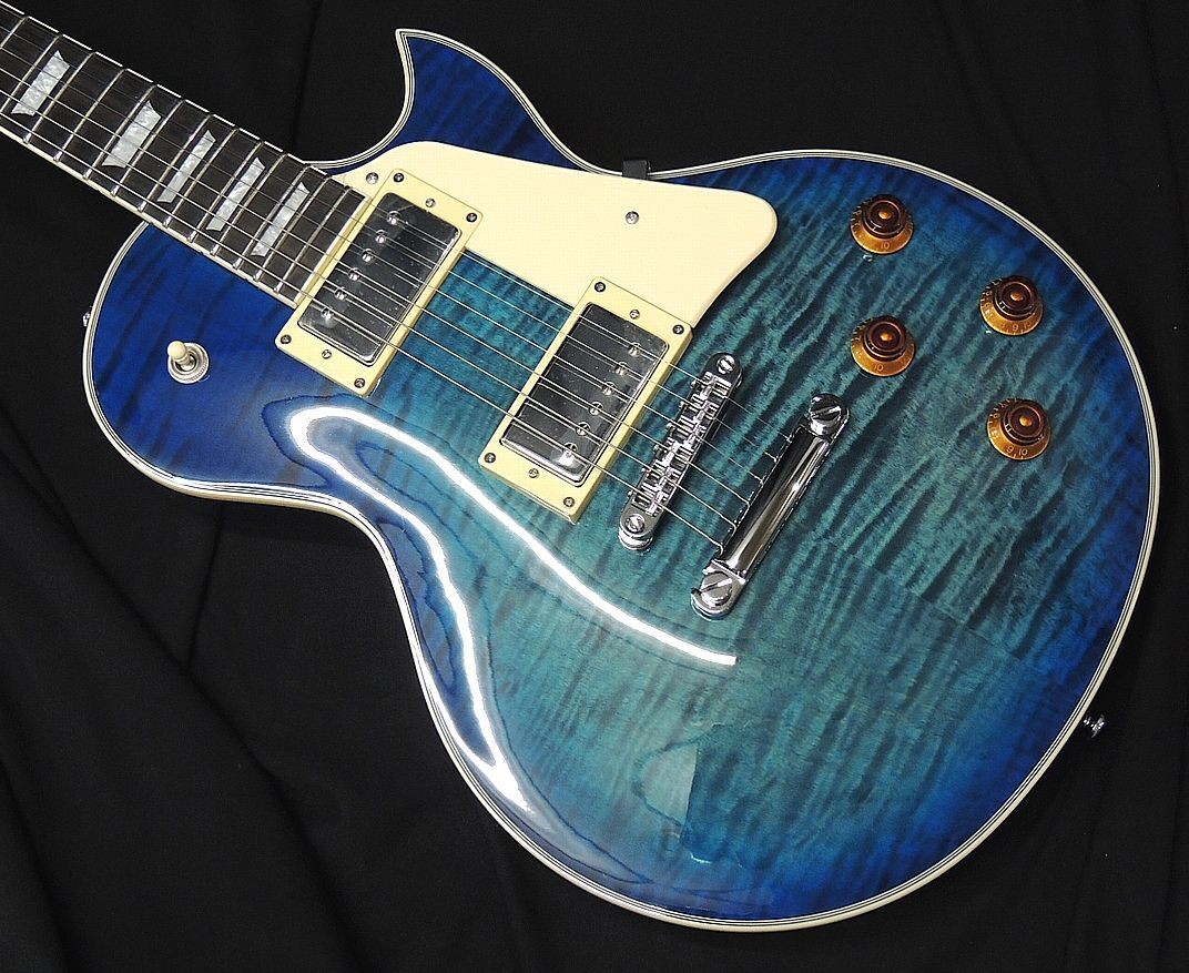 Electric Guitar Sire Larry Carlton L7 2020 Transparent Blue HH Quilted Top