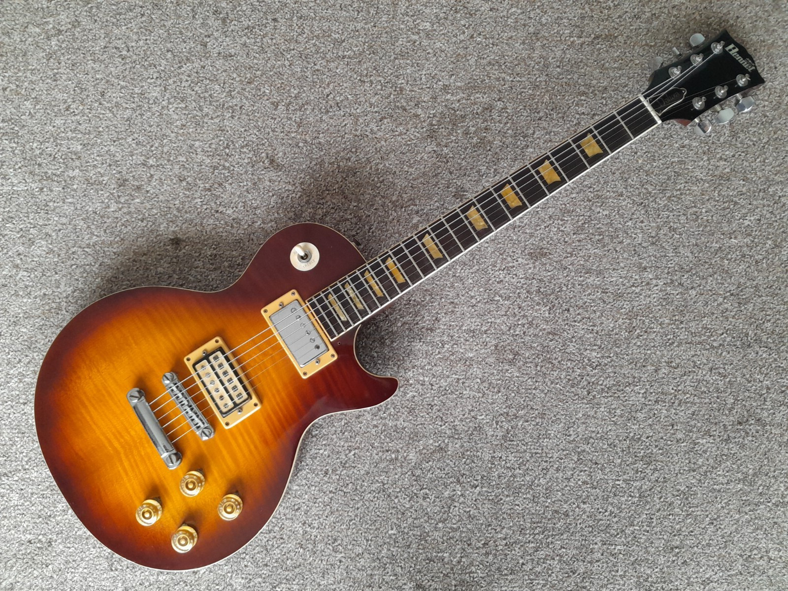 1975 John Bennet LP-550S Sunburst Made in Japan Nakai Kasuga RARE