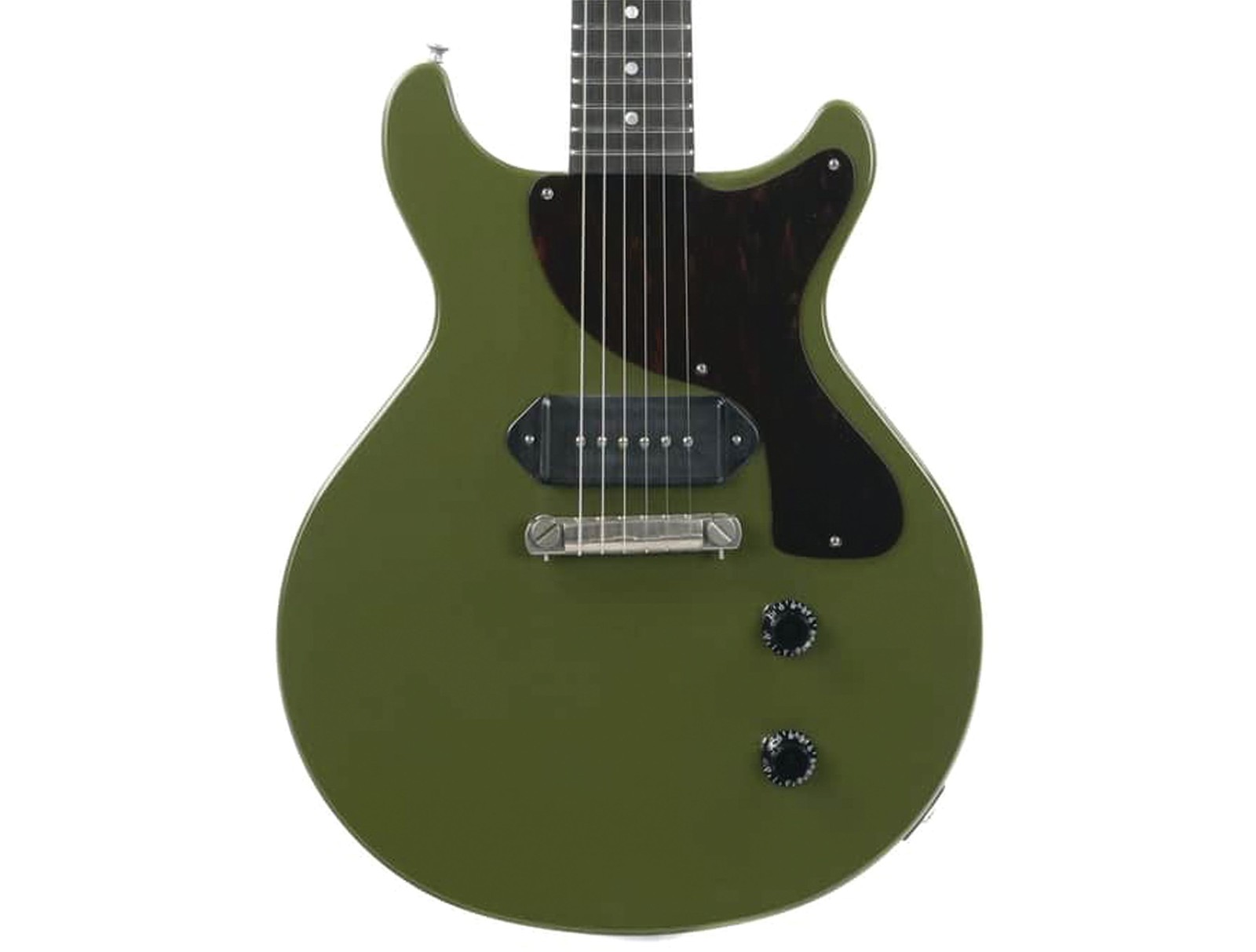 Eastman Guitars SB55DC/TV Limited-Edition Electric Guitar in Olive Green w/ Case